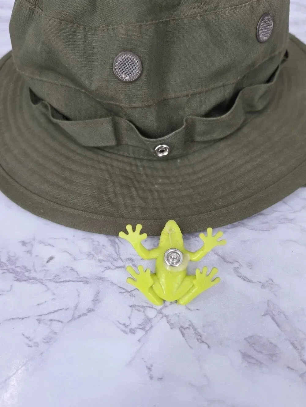 The Wild Wild Vest Army Green Tactical Boonie Hat Boys Infant Toddler Kids